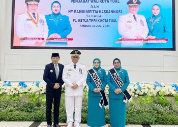 Lantik Pj Walikota Tual, Sadali Beri Penegasan Amanat Presiden dan Menteri