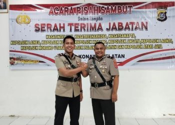 M. Heder Payapo Jadi Kapolsek Palangga Selatan Polres Konsel