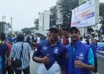 Pulang Bawa Rekomendasi, Barisan PAN 12 JRK dari Huamual Sambut WPM dan MI