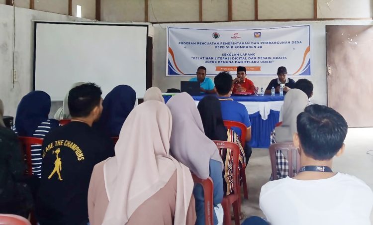 Libatkan Pemuda dan Pelaku UMKM, P3PD Kemendes Gelar Sekolah Lapangan di Negeri Liang