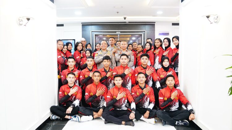 Dilepas As SDM Kapolri, Kontingen Atlet Taekwondo Polri Siap Berlaga Harumkan Nama Bangsa