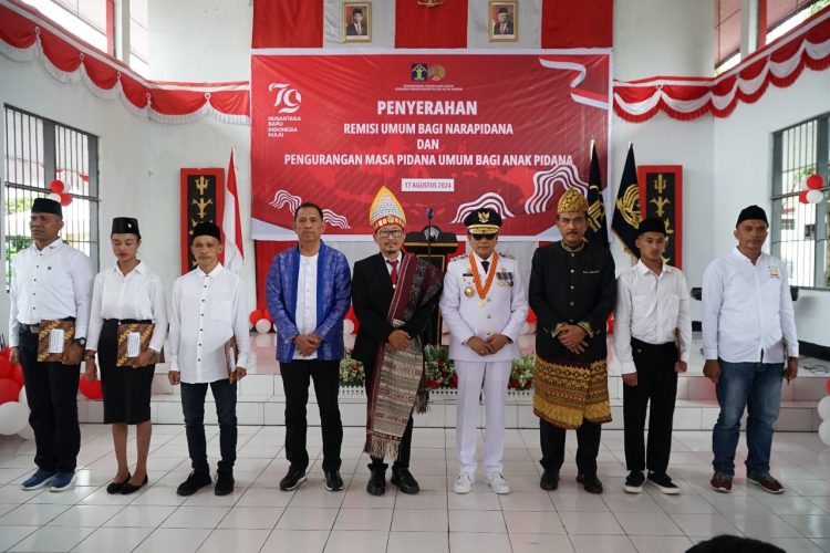 Sebanyak 995 Tahan di Maluku Terima Remisi Kemerdekaan