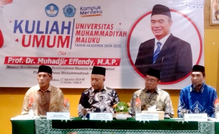 Kuliah Umum di Unimku, Menko Muhadjir Efendy Beri Motivasi Menuju Indonesia Emas