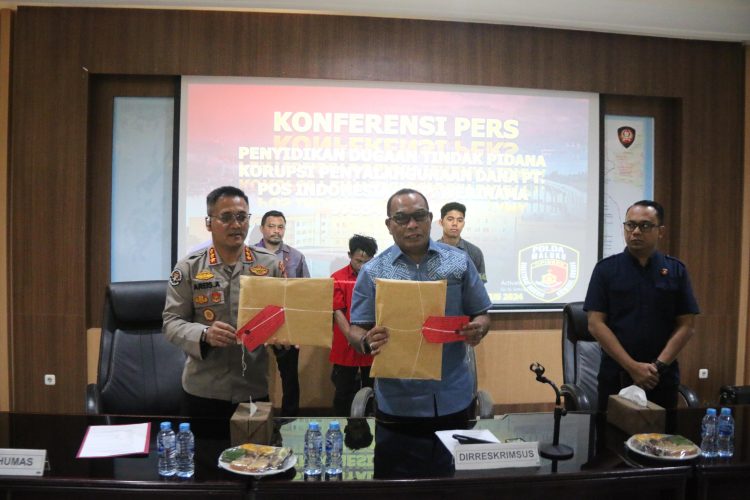 Kepala KCP Werinama PT Pos Indonesia Dieksekusi Polda Maluku