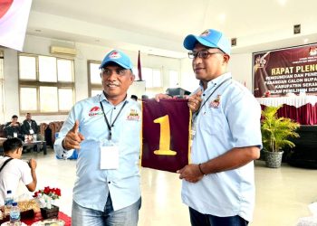 Dapat Nomor Urut Satu, Pasangan HATI Optimis Menangkan Pilkada SBB
