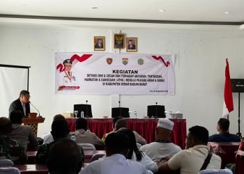 Hadiri ATHG Deteksi dan Cegah Dini, PJ Bupati Ajak Masyarakat SBB Wujudkan Pemilu Damai 2024