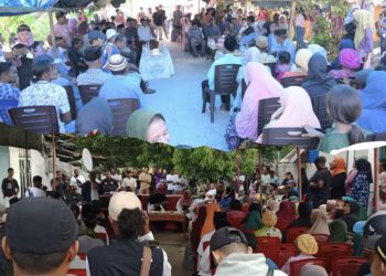 FAVORIT Kampanye pada Puluhan Desa di Pulau Gorom dan Gortim, Masyarakat Membludak