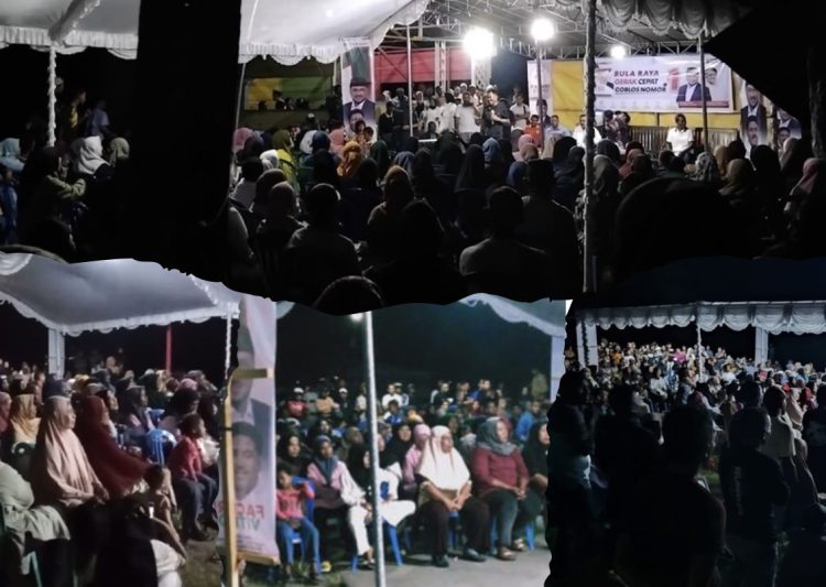 Masyarakat Pantai Pos di Kota Bula Padati Kampanye FAVORIT