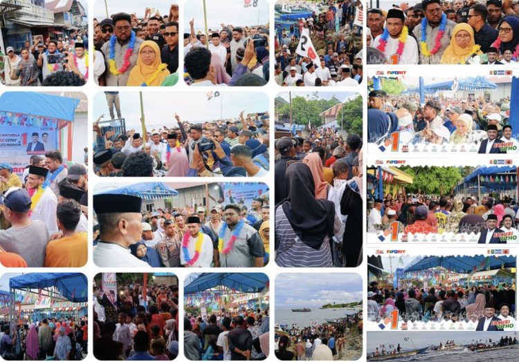 Masyarakat Wakate Tumpah Ruah Jemput Palson FAVORIT