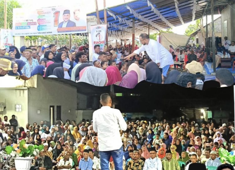 Enam Hari Road Show di Dapil II, Fachri-Vitho Berhasil Bongkar Basis Lawan