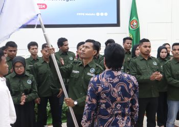 Pj Gubernur Lantik Dewan Pengurus Forum Pemuda Pulau Buano