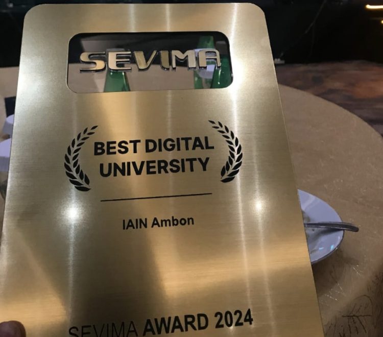 Penghujung Tahun 2024, IAIN Ambon Raih Penghargaan Best Digital University