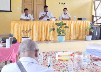 Pemerintah Kecamatan Taniwel Timur Gelar Persiapan Program Nasional Makan Siang Gratis