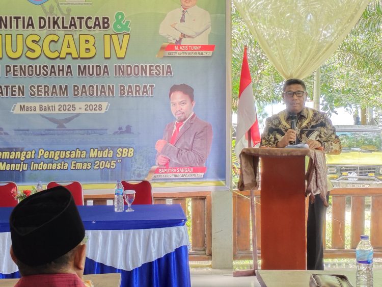 Muscab HIPMI SBB Digelar, Pj Bupati Dorongan Pengembangan Pengusaha Muda di Saka Mese Nusa