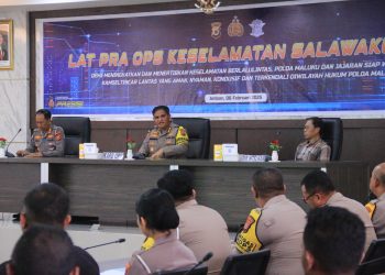 Tingkatkan Keselamatan Berlalu Lintas, Polda Maluku Akan Lakukan Operasi Salawaku