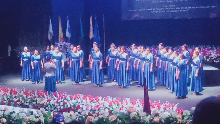 Gema Pesparawi XI: Paduan Suara SBB Tampil Memukau, Optimisme Juara Menggema di Ambon
