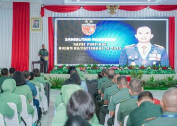 Pangdam XV/Pattimura Buka Rapim, Tekankan Evaluasi dan Program 2025