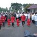 Bupati dan Wakil Bupati SBT Tiba di Kota Bula, Ribuan Orang Lakukan Penjemputan
