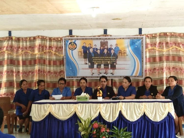 Sukses !!! Sidang Konferensi Cabang WKRI Sta. Theresia Arui Das Bersama Persedium WKRI Provinsi Maluku.