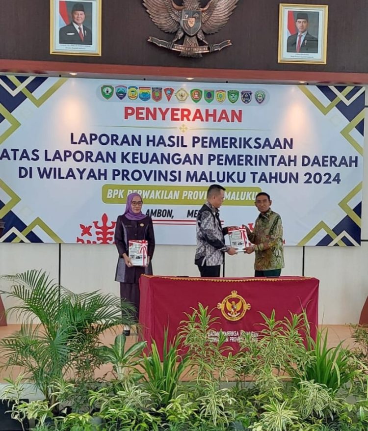 Pemkot Tual Kembali Raih Predikat WTP, Wali Kota Akhmad Yani Terima Penghargaan Kedua Kalinya dari BPK RI