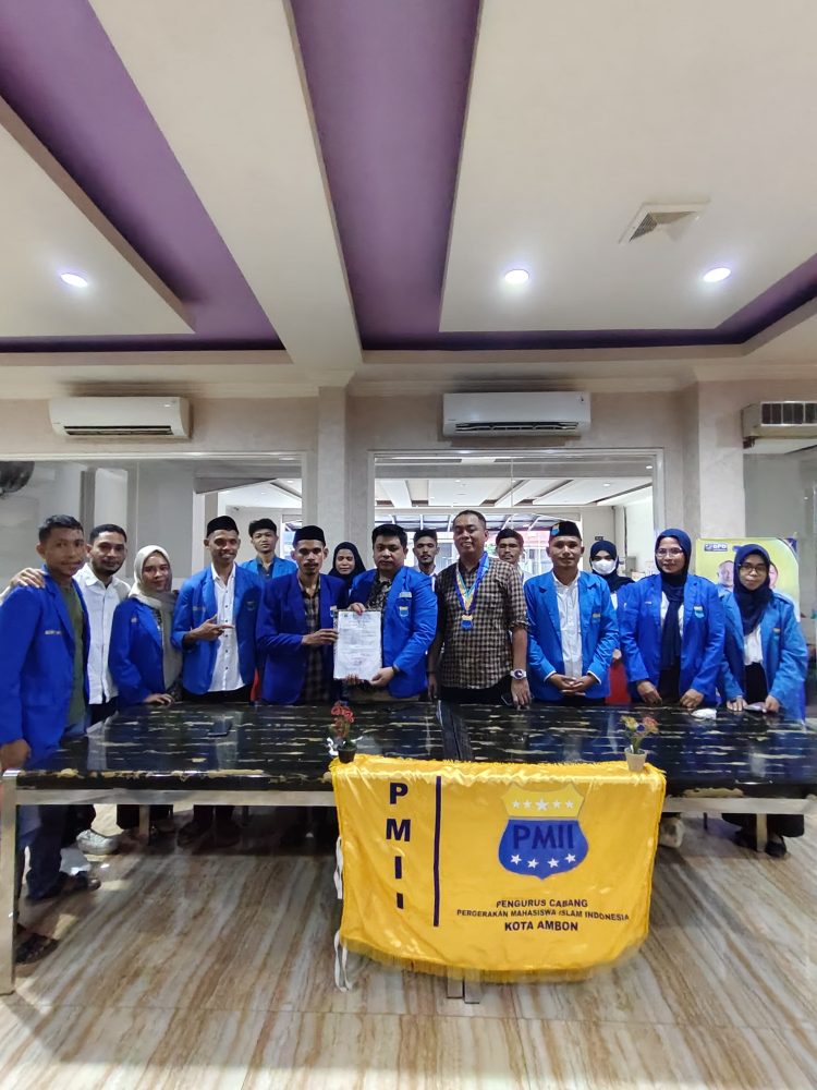 PMII Kota Ambon Resmi Diakui PB PMII, Isu SK Bodong Terbantahkan