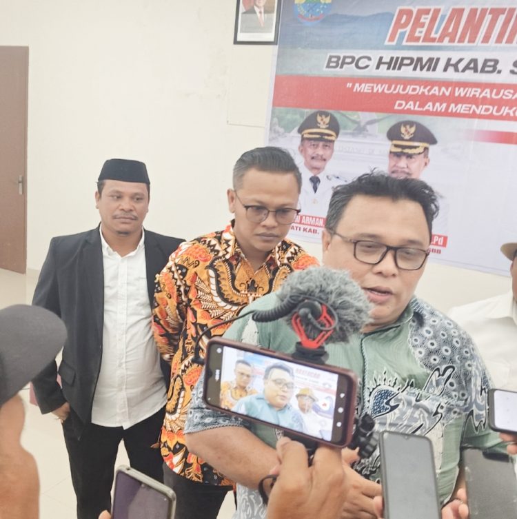 Ketum BPD HIPMI Maluku Azis Tunny Dorong HIPMI SBB Bangun Kolaborasi dan Dukung Proyek Strategis Nasional