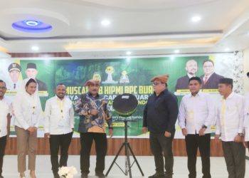 Sinergi Bagun Ekonomi, Sekda Buka Muscalub HIPMI Buru