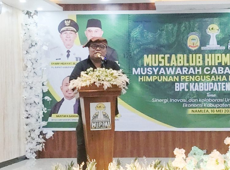 Hadiri Muscablub BPC HIPMI Buru, Tunny Dorong Putra-Putri Bupolo Menjadi Pengusaha Sukses
