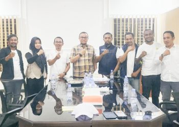 Silaturahmi Dengan Bupati, BPC HIPMI Bursel Siap Kolaborasi Dukung Program Pemda