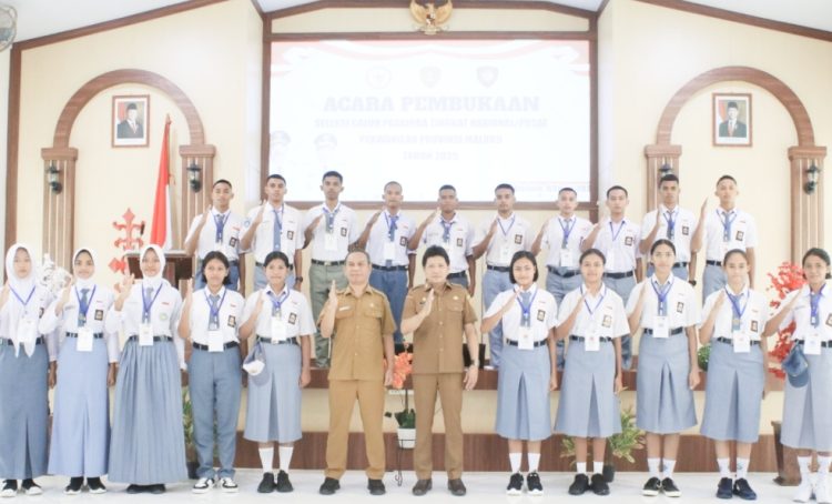 Seleksi Calon Paskibraka Nasional Perwakilan Maluku Resmi Dimulai