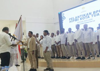 BPC HIPMI Kota Tual Resmi Dilantik, Pemkot Titip Harapan Besar untuk Perekonomian Daerah