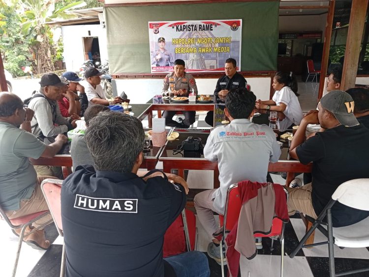 Bangun Kemitraan Proaktif, Kapolres SBB Rangkul Media Lewat Dialog Terbuka