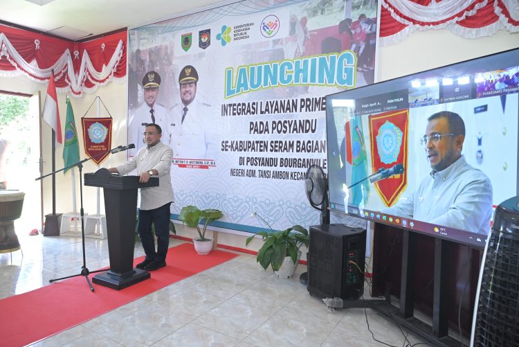 Bupati Fachri Luncurkan Program Integrasi Layanan Primer di Seluruh Posyandu SBT