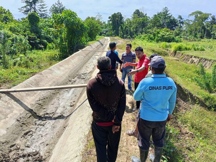 Tinjau Irigasi Jebol di Seram Utara, Alhidayat Wajo Desak Pemerintah Bertindak Cepat