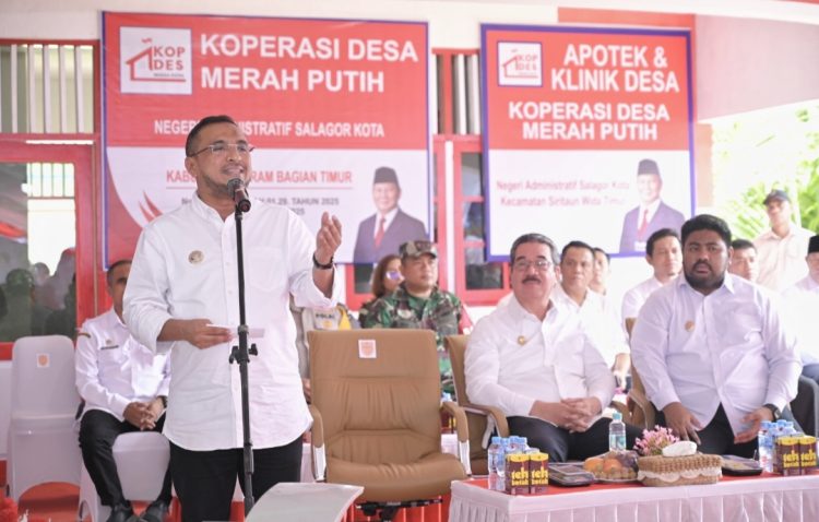SBT Menuju Pusat Sagu Nasional: Bupati SBT Angkat Peran Koperasi Desa di Hadapan Presiden dan Gubernur