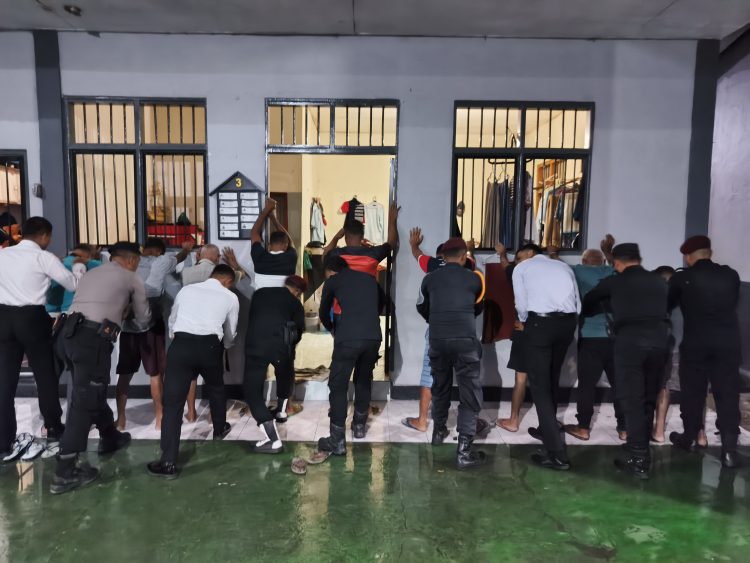 Gandeng Polsek, Lapas Wahai Perkuat Program One Week One Raid