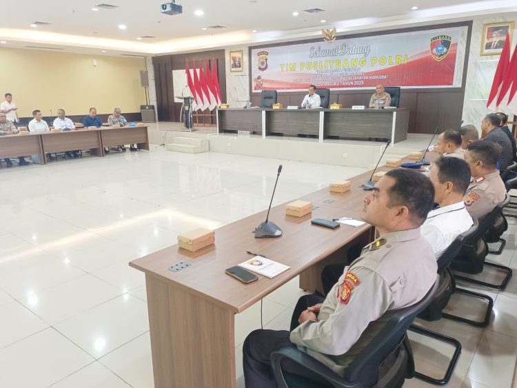 Perihal Narkoba, Puslitbang Polri Lakukan Kajian Lapangan di Polda Maluku