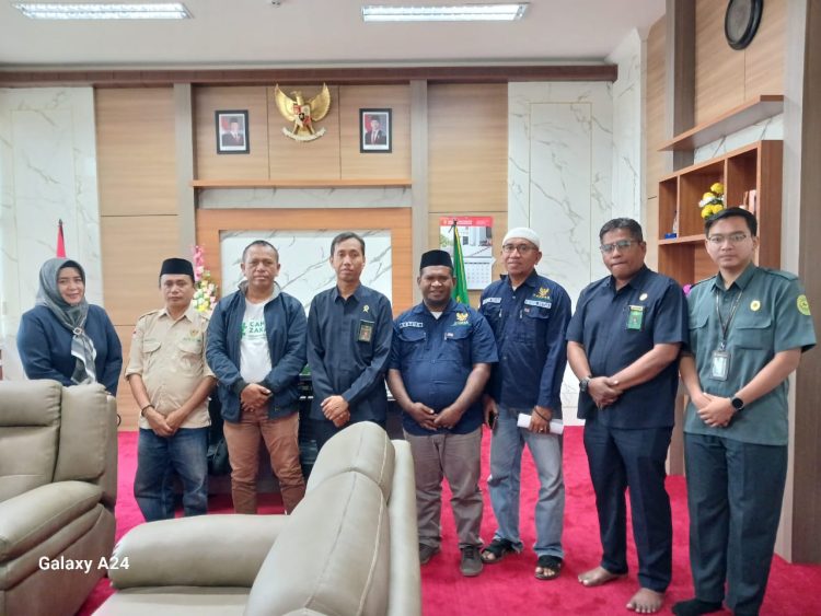 BAZNAS SBB Gandeng Pengadilan Agama Dataran Hunipopu Perkuat Pengelolaan Zakat