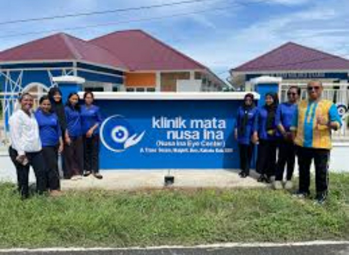 Klinik Mata Nusa Ina Hadir di Waipirit SBB, Bawa Teknologi Operasi Mata Tanpa Jahitan
