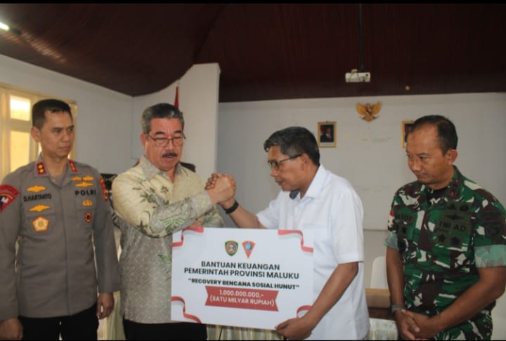 Rp1 Miliar untuk Hunuth! Wattimena: Terima Kasih Gubernur Maluku