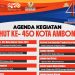 Ambon Siap Rayakan Hut ke-450; Semarak Sepanjang Agustus–September 2025
