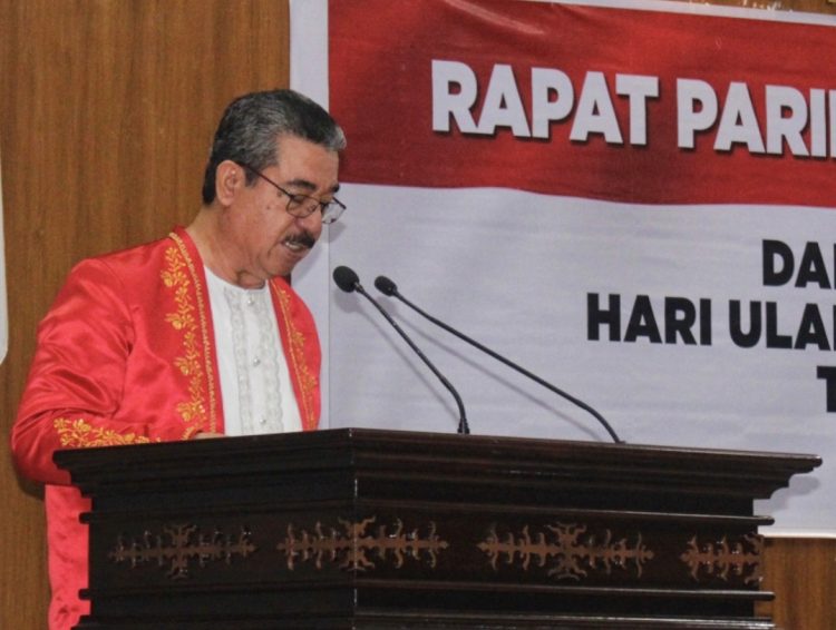 Paripurna DPRD Maluku, HL Tegas; Harmoni Sosial Pondasi Pembangunan