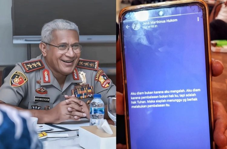Diam dalam Iman, Pesan Religius Marthinus Jenderal Asal Maluku di Status WhatsApp Jadi Sorotan