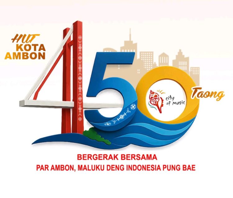 Jembatan Merah Putih, Laut, dan Musik: Tiga Ruh di Logo HUT 450 Ambon