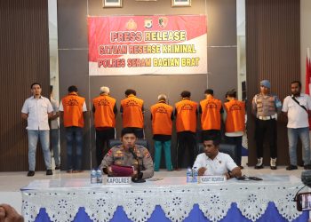 Setubuhi Anak di Bawah Umur, Enam Pria dan Satu Mucikari Ditangkap Polres SBB