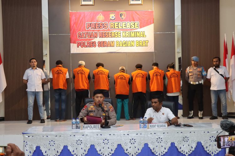 Setubuhi Anak di Bawah Umur, Enam Pria dan Satu Mucikari Ditangkap Polres SBB