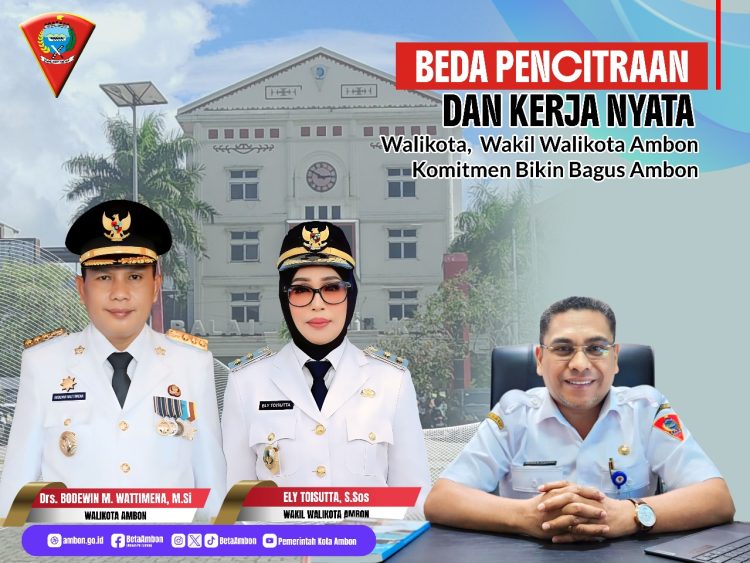 Walikota – Wakil Walikota Ambon Komitmen Bikin Bagus Ambon