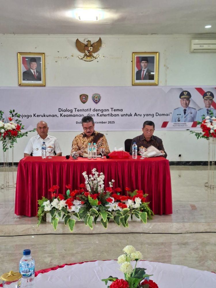 Dialog di Aru, Lewerissa Tegaskan: Maluku Bangkit Jika Damai Terjaga