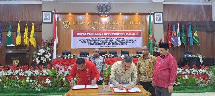 Gubernur dan Ketua DPRD Teken Nota Kesepakatan KUPA-PPAP APBD 2025