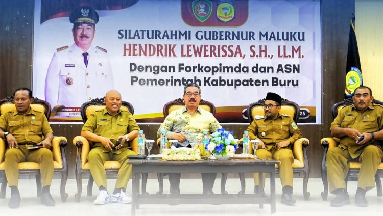 Gubernur Maluku Perkuat Sinergi Pembangunan Kabupaten Buru
